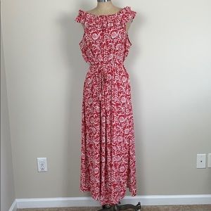 Loft Maxi Dress Floral Print XL